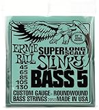 【正規品】 ERNIE BALL 2850 ロング・スケール・ベース弦 5弦 (45-130) 5-STRING SUPER LONG SCALE SLINKY BASS スリンキー