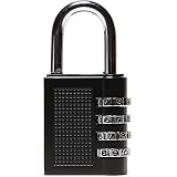 組み合わせロック、JXJ 4桁パックPadlock Set For School、従業員、ジム&スポーツロッカー、ケース、ツールボックス、フェンス、留め金キャビネット&ストレージ – メタル&メッキス