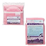 NuAngel Flip and Go Nursing Pad Case with Nursing Blanket Set, Pink by NuAngel