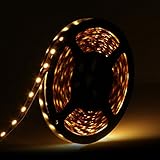 LEDMO Flexible LED Strip Light,DC12V LED Light Strip Waterproof,LED Tape,300 Units SMD 5050 LEDs,War