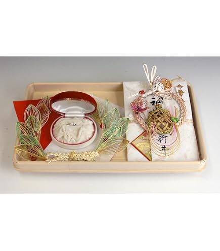 Amazon | 【略式結納品セット 指輪セット】結美和台エターナル（パール