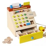 おままごと　ごっご遊び　お店屋さんごっこ　木製　木のおもちゃごっこ　レジスター　お買い物　子供のおもちゃ　誕生日　子供の日　プレゼント　入園祝い