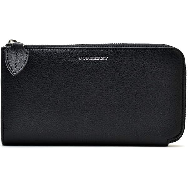 Amazon | [BURBERRY] [バーバリー] ラウンドファスナー 長財布 メンズ