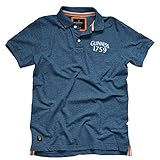 Guinness 1759 Navy Short Sleeve Polo Shirt (Large) [並行輸入品]