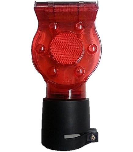 Amazon.co.jp: ソーラースマートマーカー 回転点滅式LED保安灯