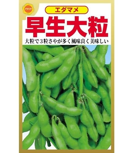 えだまめページ Amazon.co.jp: えだまめ 種子 玉すだれ 枝豆 エダマメ (40ml