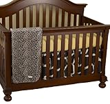 Cotton Tale Designs Sumba Crib Bedding Set, Gold/Ecru/Brown, 3 Piece by Cotton Tale Designs [並行輸入品]
