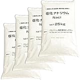 除草剤 代用品 業務用 塩 25kg X 4 100kg 草刈り 土地整備 除草駆除 塩化ナトリウム
