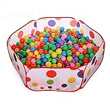 scastoe 100個カラフル楽しいボールソフトプラスチック海洋ボールベビーキッドおもちゃSwim Pit Toy