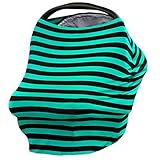JLIKA Baby Car Seat Covers - Stretchy Infant Canopy and Nursing cover for breastfeeding newborns inf
