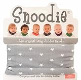 スヌーディー(Snoodie) ドリブルスタイ 星模様 (グレー/ホワイト) [並行輸入品]