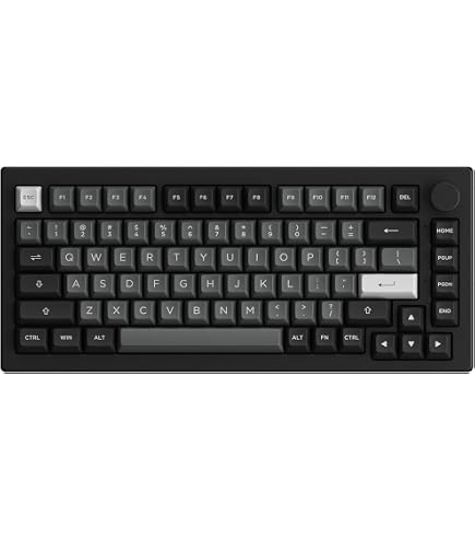 Amazon | Akko MonsGeek QMK M3 Black カスタムキーボード ベアボーン