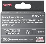矢印ファスナー60430 WideクラウンHeavy Duty Staple、1 / 4インチ、1000-pack ( Pack of 5 )