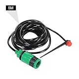 Decdeal 5m/15m/25m DIY マイクロドリップ 灌漑システム ドリッパー スプリンクラー プラント 水灌漑