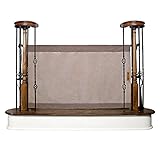 The Stair Barrier - Bannister-to-Bannister Signature Baby/Pet Gate - Modern Grey by The Stair Barrie