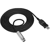Zerone USBマイクロフォンケーブル USB-XLR 変換ケーブル マイクオーディオ プラグアンドプレイ 2.8m