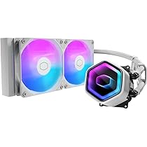 Amazon | Cooler Master MasterLiquid Core II 240 White ARGB X6G2