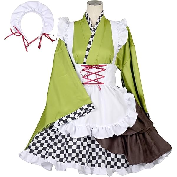 Amazon.co.jp: [BBTT] 大正浪漫 和風 メイド服 コスチューム 衣装