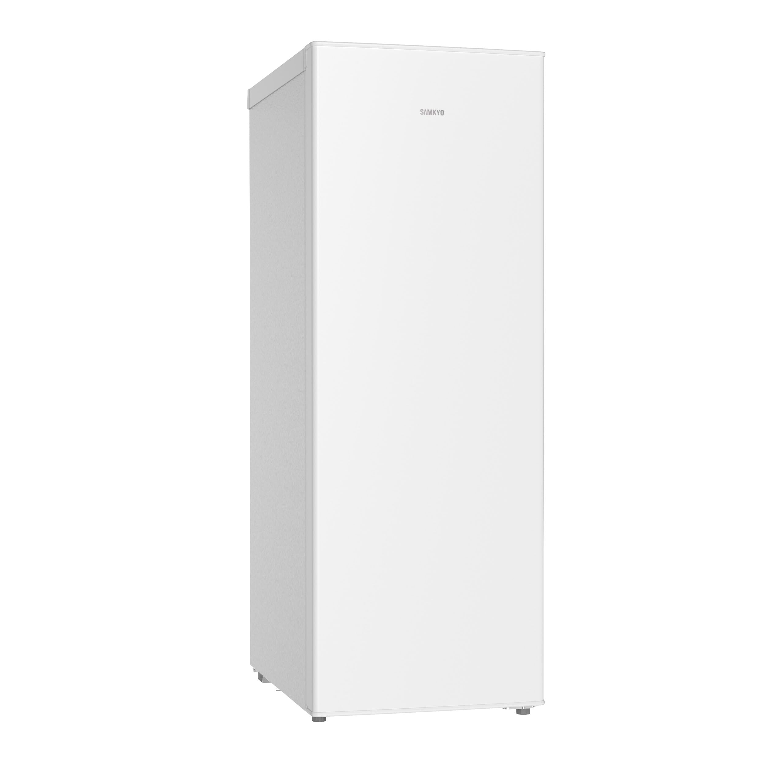 SAMKYO 85L 冷凍庫 幅35.6cm スリム 前開き式 -27℃ 2時間 急速冷凍 5段階温度調節 静音 省エネ 耐熱天板 セカンド冷凍庫 家庭用 コンパクト ZU90S ホワイト
