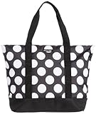 [ハンナフラ] Hanna Hula BIGトートバッグ/ブラックドット CMO-BTT-13 13 (ブラックドット)