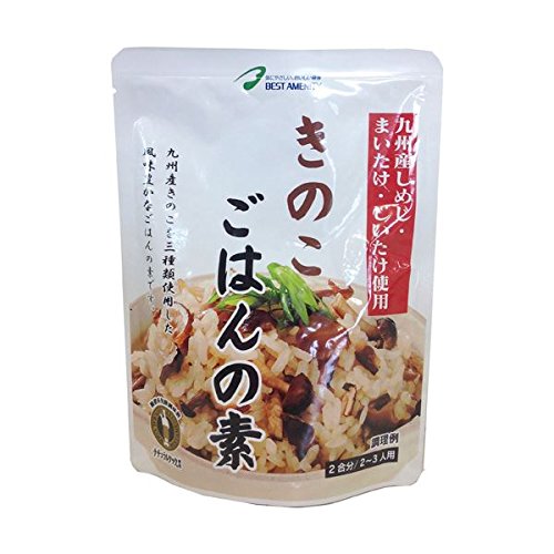 ベストアメニティ 炊き込みごはんの素 九州産しめじ・マイタケ・しいたけ使用 きのこごはんの素