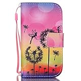 Galaxy S3 Mini ケース Zeebox 手帳型ケース カード収納ホルダー＆ストラップ付き 横開き Samsung Galaxy S3 Mini 用 高品質 液晶保護 カバー 生涯補償付き 