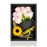BEADY 造花 せっけん花 枯れない花 11本セット フラワー プレゼント用 ギフト用父の日 母の日 結婚記念日 誕生日 入学 卒業 バレンタイン ホワイトデー クリスマス お祝いの日に最適なプレゼ