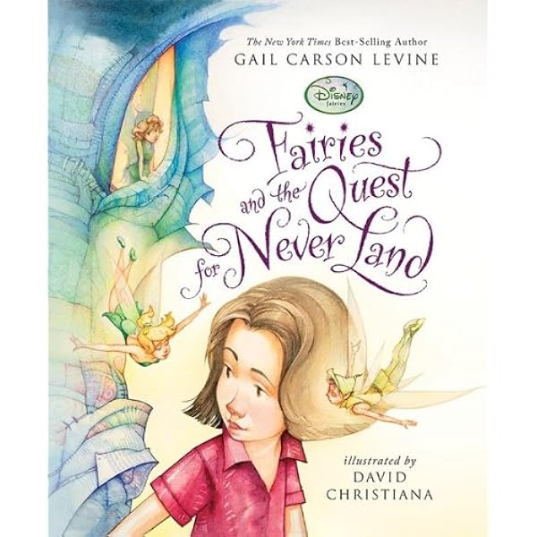 Amazon Fairies And The Quest For Never Land A Fairy Dust Trilogy Book Levine Gail Carson Christiana David Dragons