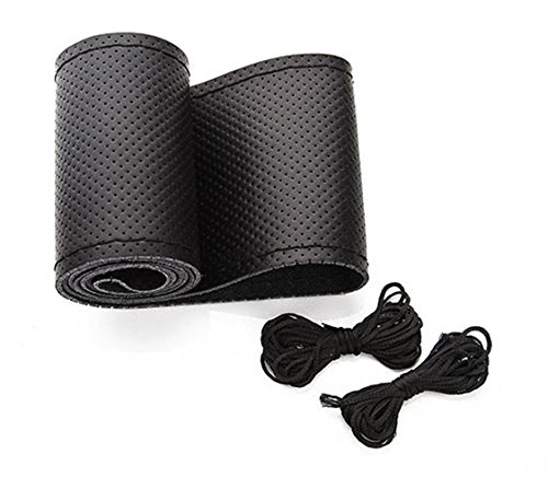 編み込み式のステアリングカバー（ハンドルカバー）取り付け方法【自分 