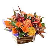 花由 季節限定 ボリュームUP 季節のおまかせ生花アレンジ ハロウィンver 4日後以降日時指定便