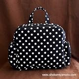 SHOKO MIYAMOTO キッズリュック(S)：白黒ドット