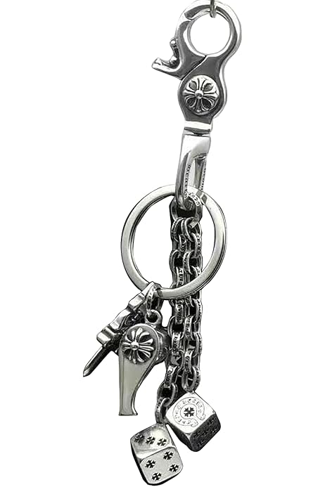 Amazon.co.jp: クロムハーツ キーホルダー キーチェーン メタル  