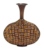 Deco 79 88708 Metal Vase, 17 by 19' [並行輸入品]