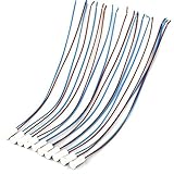 SAGULU　G4タイプLED電球専用ソケット　セラミックソケット　クリスタルライト交換用G4小型ソケット　ケーブル長20cm・穴距離4mm・10個入り　12v20w KCY-G4　ホワイト