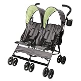DELTA デルタ シティ ツインズ 双子 ブラックグレーライム ベビーカー City ST L Side 11701-013 並行輸入品 [並行輸入品]