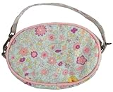 丸和貿易 【スイートなエスニック柄が可愛い】 エキゾチカフラワー ラウンドカメラケース フラワー