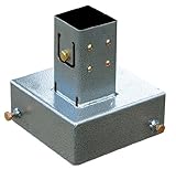 タカショー ラティス用柱固定金具 12cmコーナーブロック用