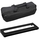 SOYAN Mini Guitar Pedal Board 15.7" x 4.9" with Carry Bag (S-16)
