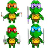 ナノブロックLozダイヤモンドMini Building BlocksおもちゃTMNT Ninja Turtlesセットof 4点/ Item # g839gj uy-w8ehf3155049