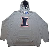 Illinois Fighting IlliniパーカースウェットシャツBig Tall NWT 4L