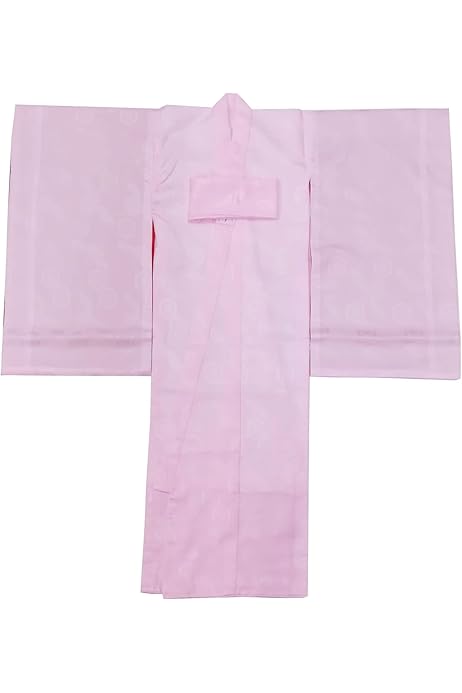 【新品】日本製 スキンベージュ お宮参り 産着 正絹 刺繍入り たとう紙 襦袢付 ku30-335-1.jpg