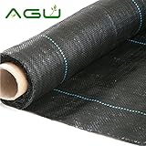 【10年耐久】AGU 編み布防草 シート 園芸用除草た SKU: AG350 [並行輸入品]