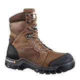Carharttブーツメンズ8インチブラウンRugged Flex Waterproof Insulated Work Boot – Non Safety Toe カラー: ブラウン