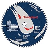 Bosch DCB1060 Daredevil 10-Inch 60-Tooth Fine Finish Circular Saw Blade [並行輸入品]