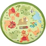 Sigikid Dibu Daba Dinos Melamine Plate (23 x 23 x 2 cm) by Sigikid
