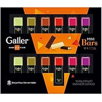 Galler (ガレー) ベルギー王室御用達 チョコレート ミニバー 12本入 2020年限定パッケージ (1箱)