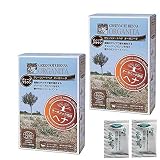 【セット】グリーンノートヘナ ディープブラウン 100g×２個＋【特典】グリーンノート自然葉シャンプー5mlサイズ×2個