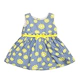 Cutelove 子供ドレス ワンピース 女の子 夏 袖なし 花柄 可愛い ベビー ドレス 素敵 プリンセスドレス