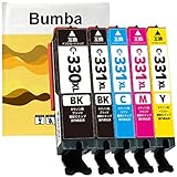 Bumba(ブンバ)のインク Canon対応 BCI-331XL BCI-330XLBK 5色マルチパック BCI-331XL+330XLBK/5MP 互換