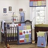 CoCalo Tug Boat Nursery Collection 6-Piece Crib Bedding Set by Cocalo